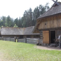 Kurzeme Peasant&#039;s Homestead (Cattle Yard) / Kurzemes Zemnieka Sēta (Laidars)