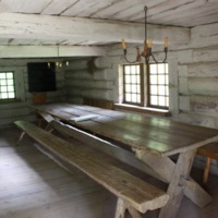 Vidzeme Threshing-Dwelling House and School (inside) / Vidzemes Dzīvojamā Rija – Skola (iekšā)