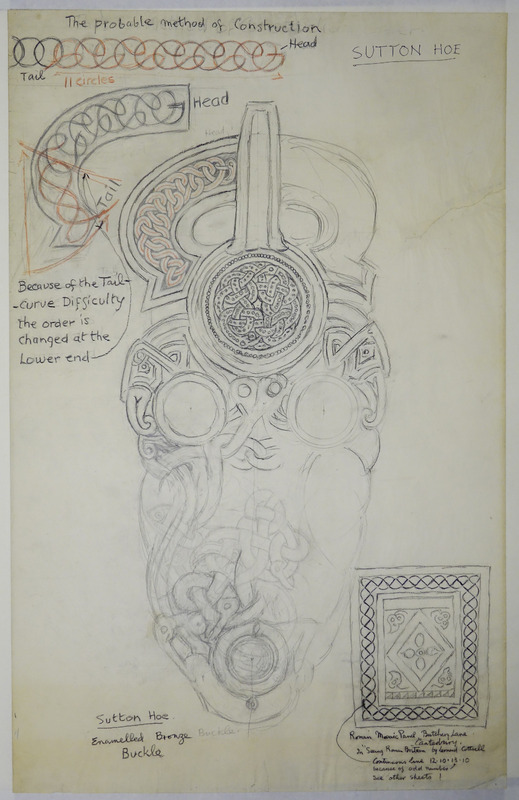 George Bains Drawings Of Celtic Art Groam House Museum - 