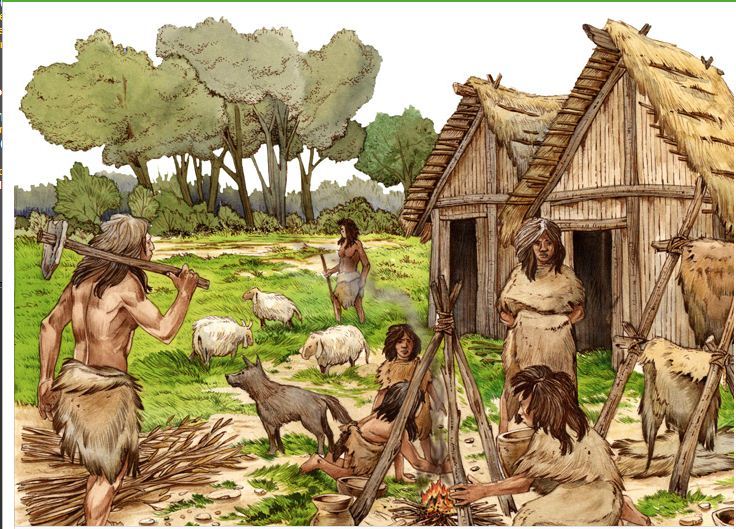 Neolithic People · Tentsmuir Through Time · Open Virtual Worlds