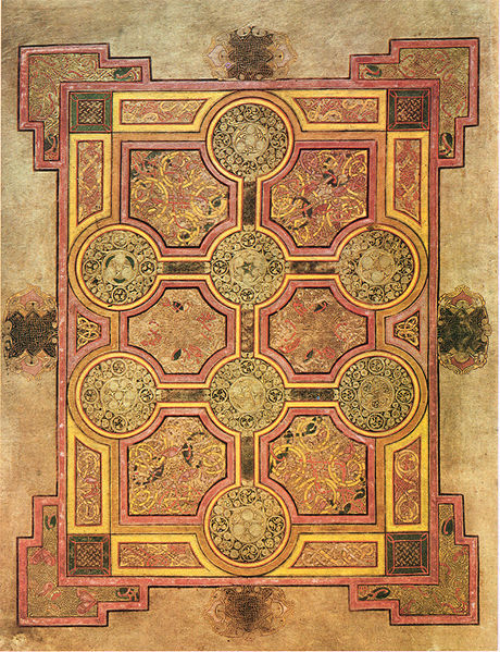 George Bain s Drawings From The Book Of Kells Eight Circled Cross 