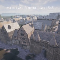 Medieval Edinburgh 1545